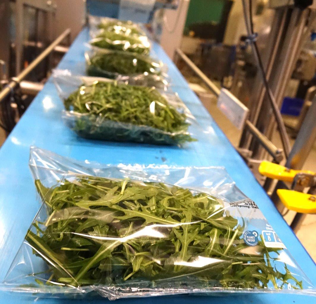 5 Gecodeerde zakjes op band