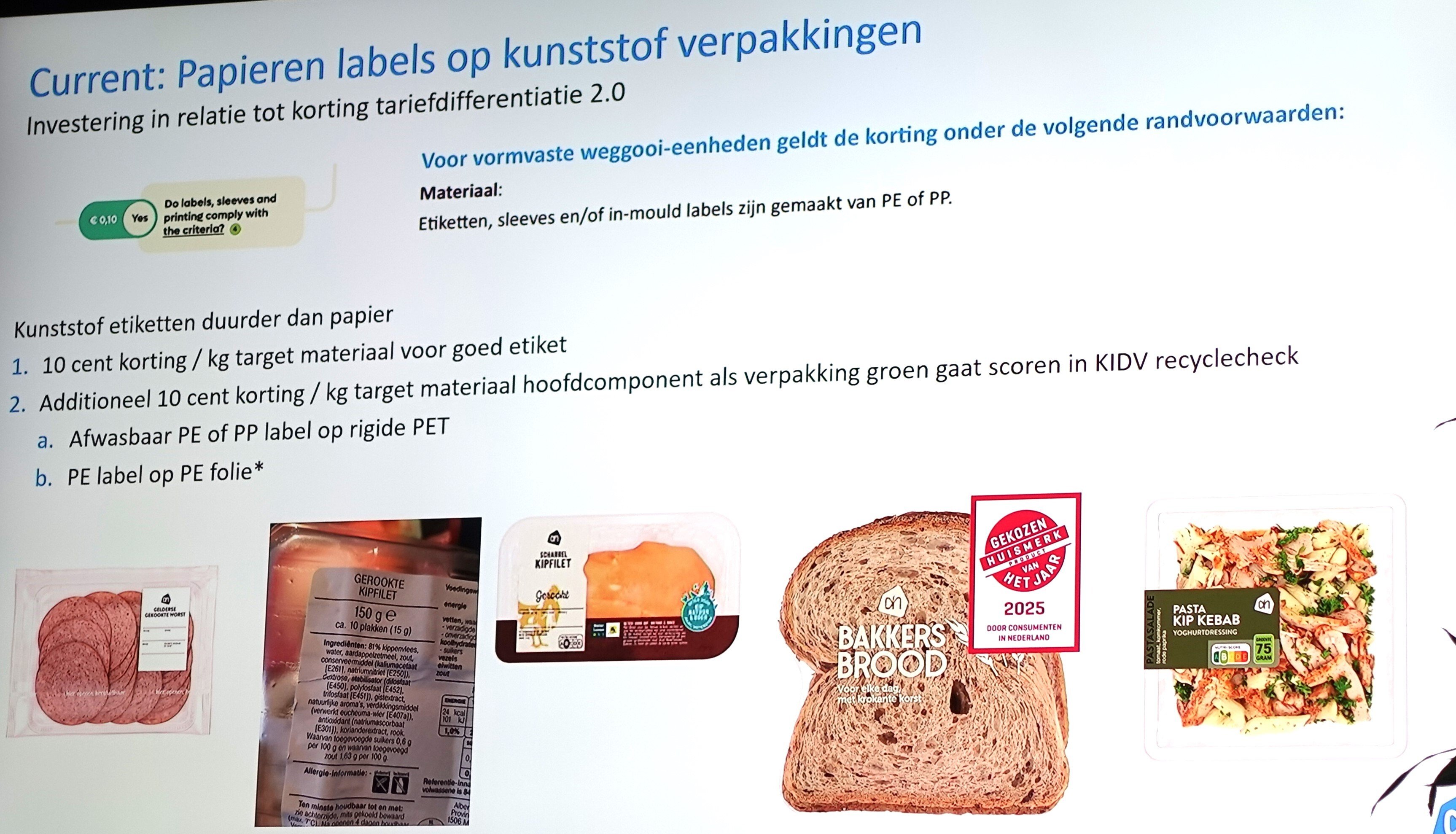 Albert Heijn labels