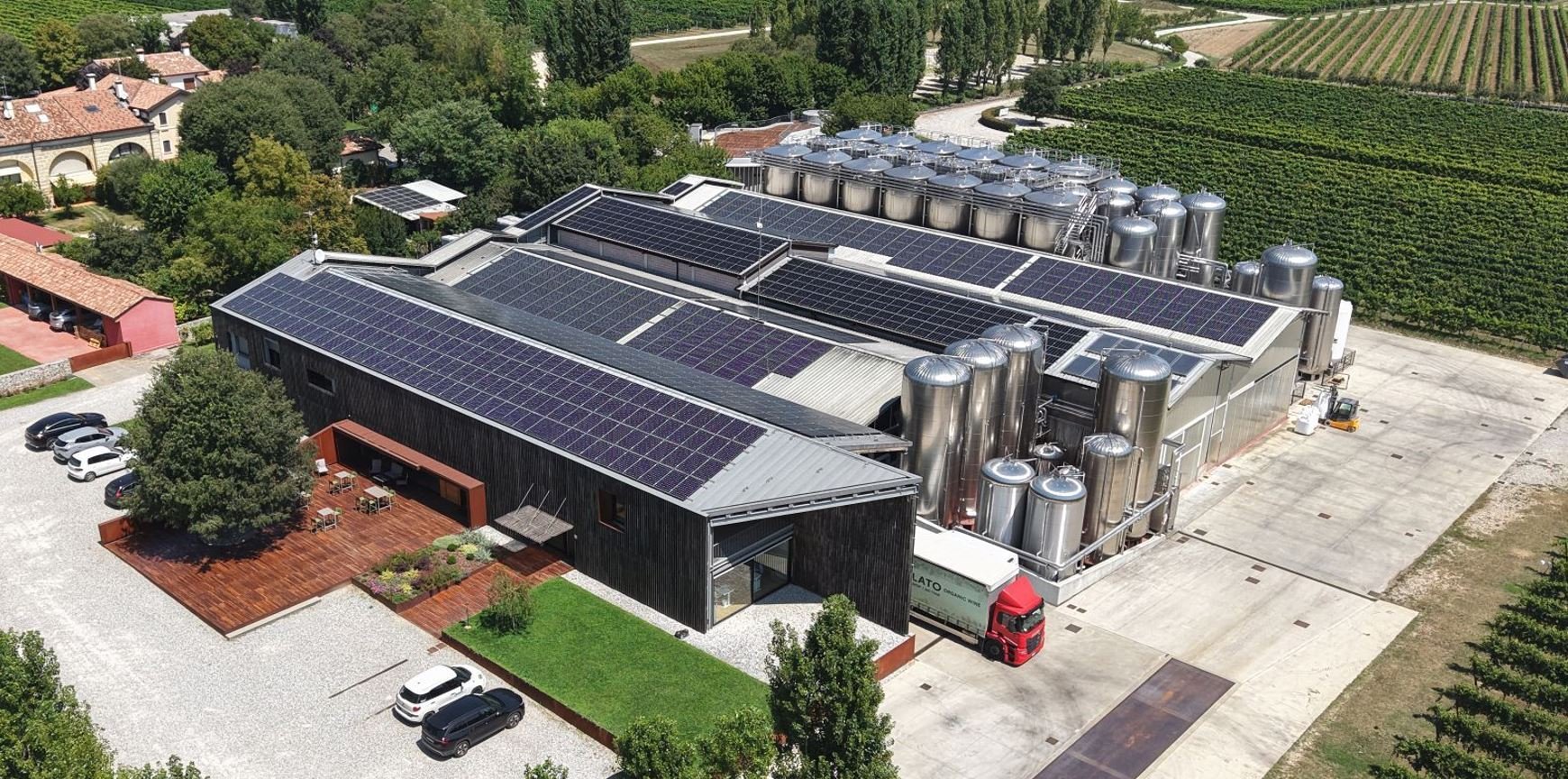 Aliplast fabriek x Cantina Pizzolato