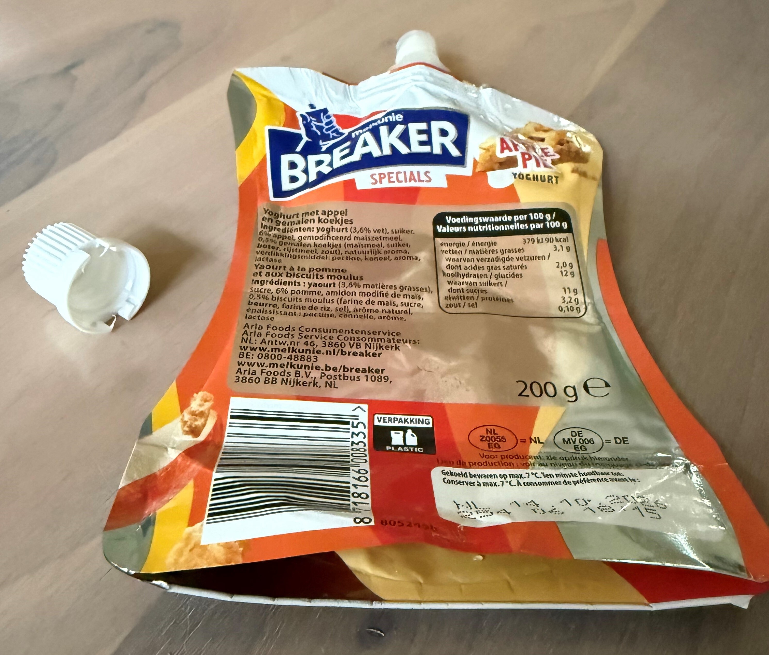 Breaker plat