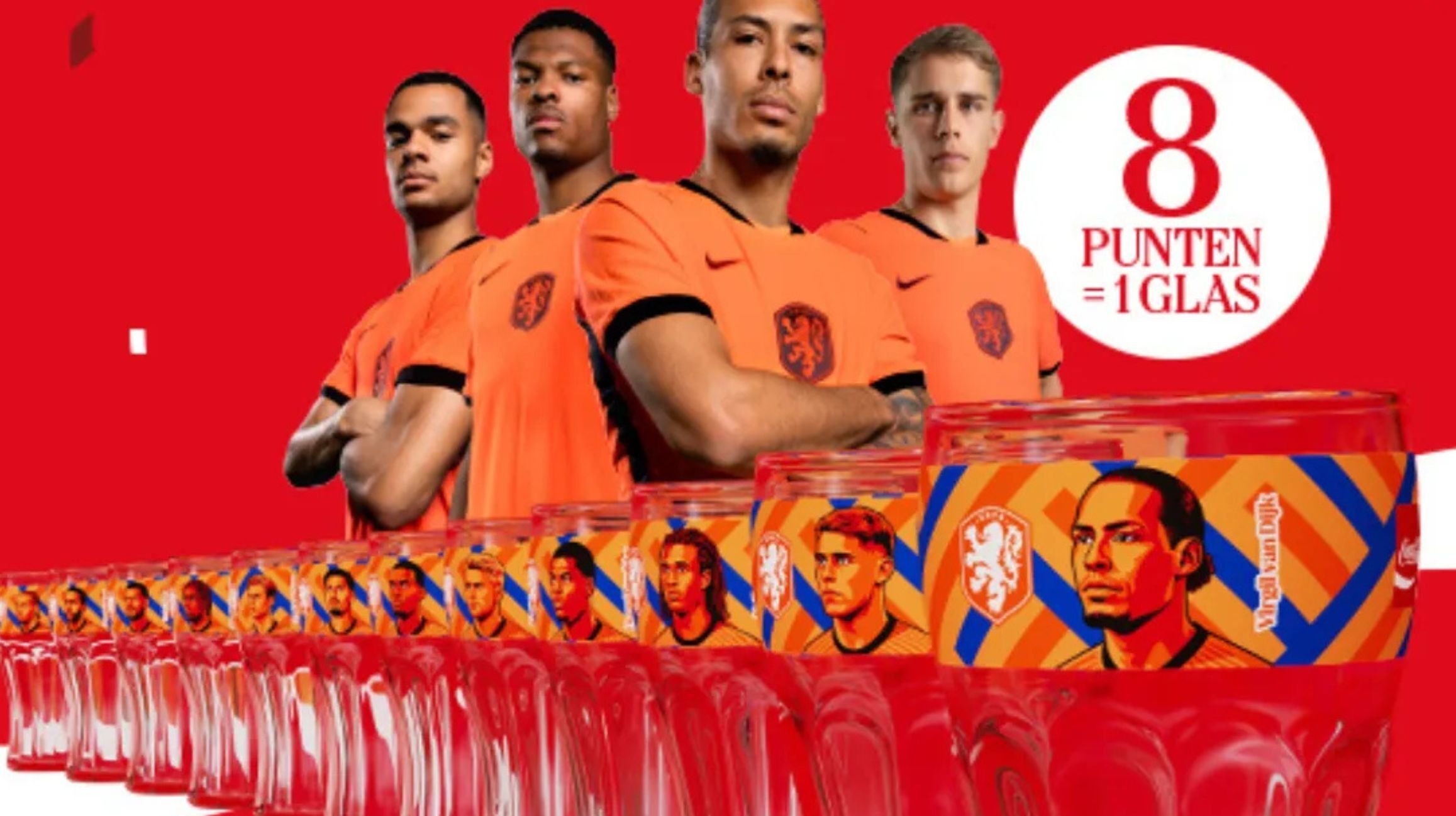 Coca-Cola WK 2026 spaaractie glazen