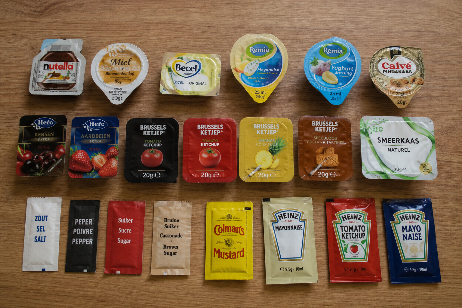 Diverse portion packs