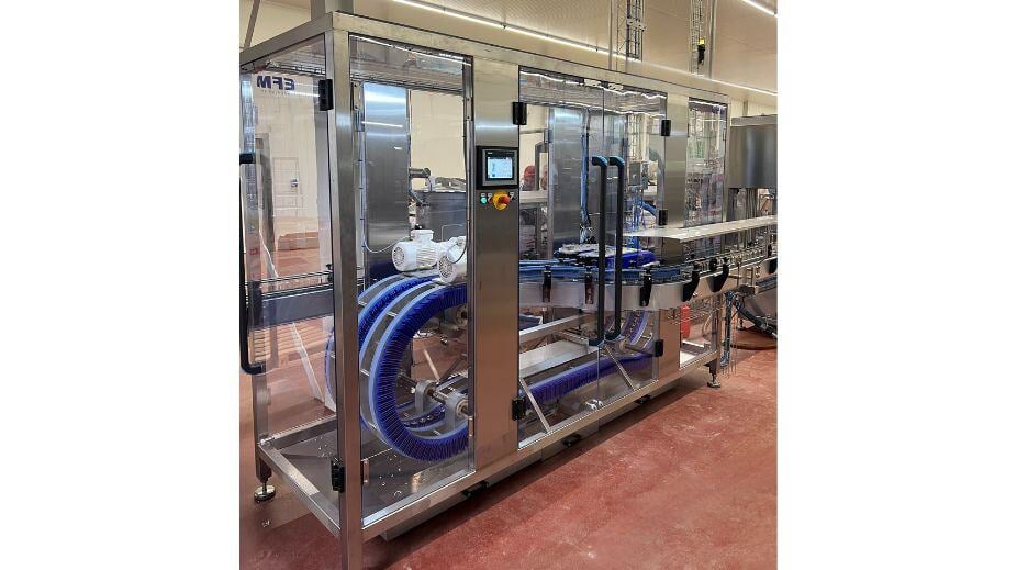 EFM presenteert vernieuwde Gripper Rinser RD-L verpakkingsmachine