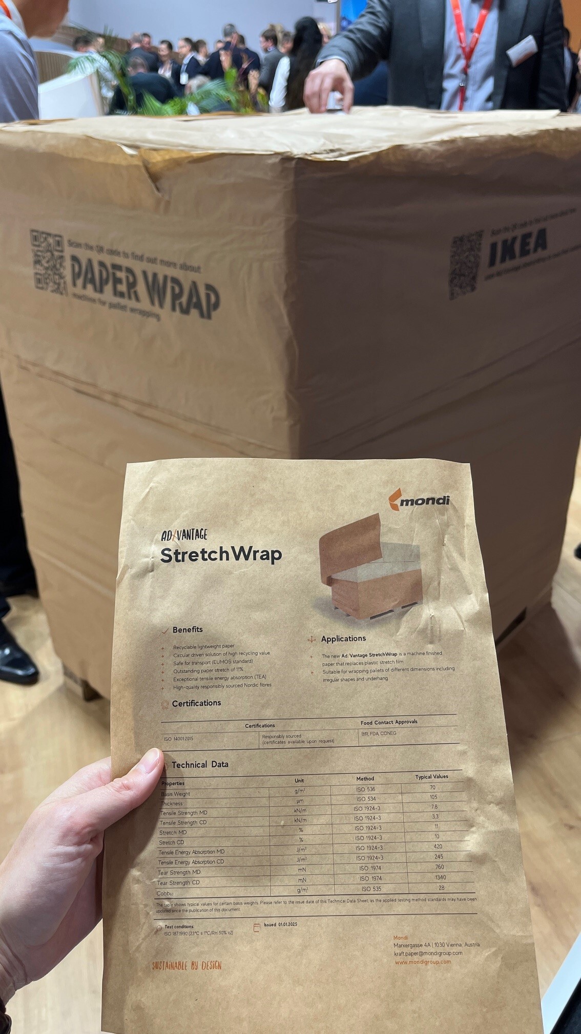FachPack, Mondi StretchWrap