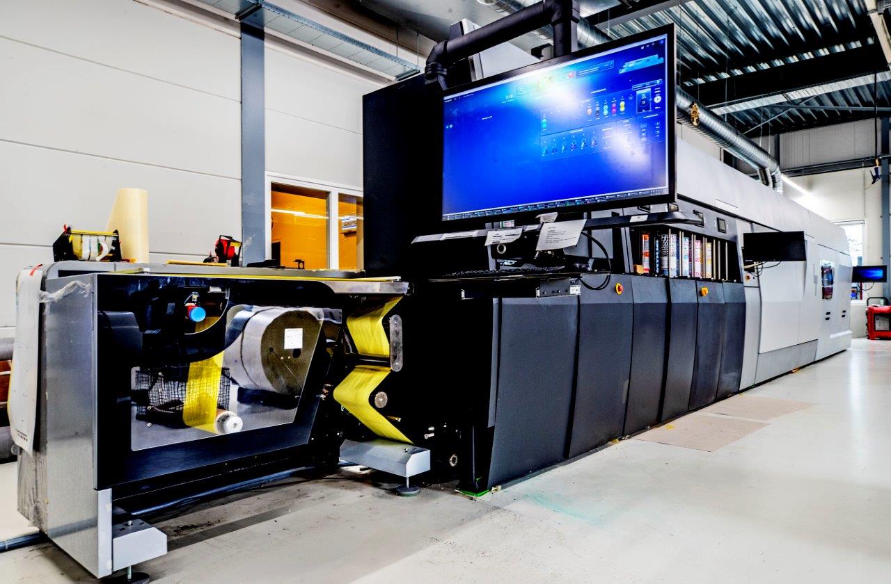 De HP Indigo V12 bij Eshuis