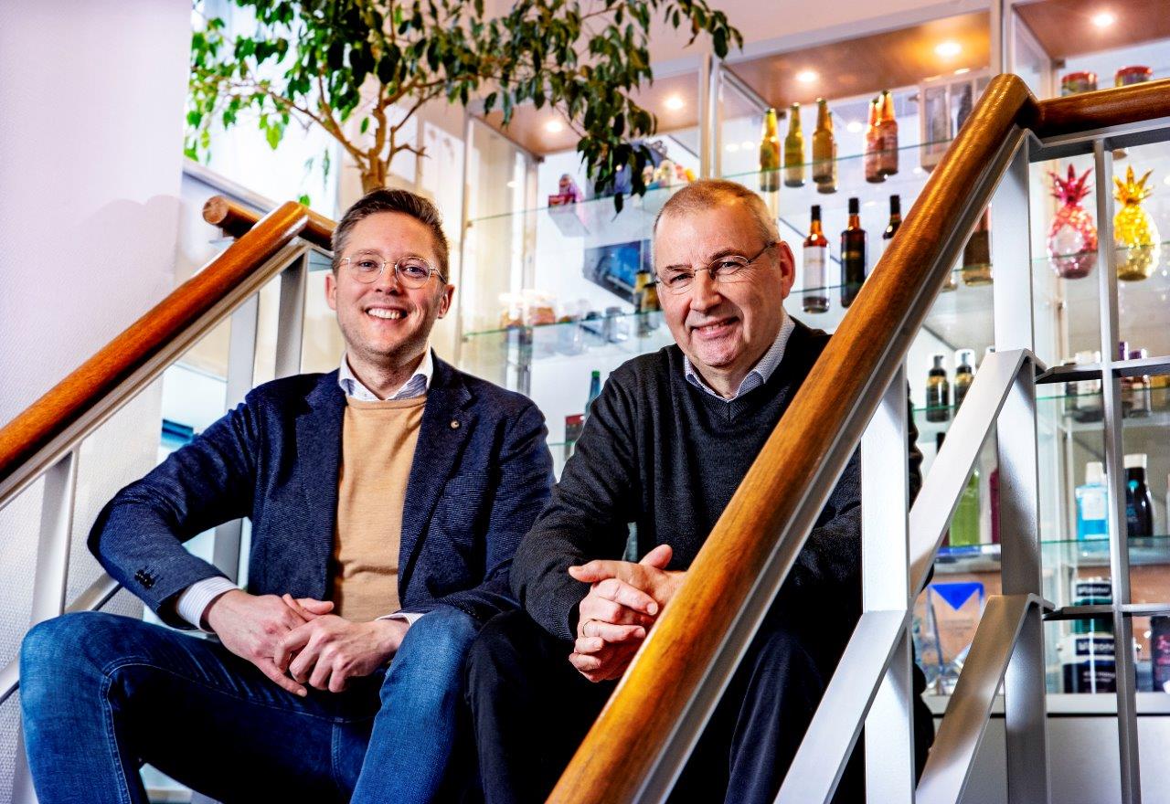 Roy Schoemaker en Peter Overbeek over de HP Indigo V12 Eshuis