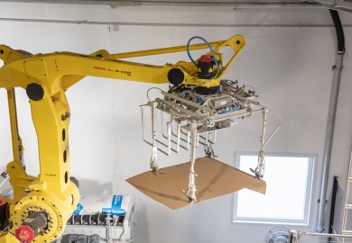 Beumer afvulsysteem voor kalk