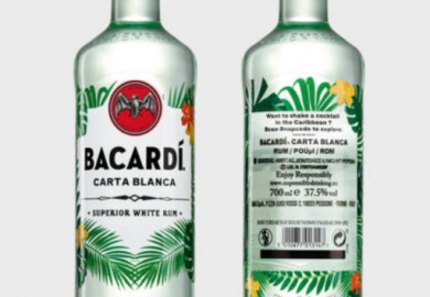Bacardi en O-I ontwikkelen limited edition fles met bijzondere merkervaring