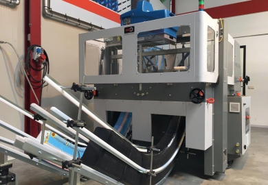 Kartonnen schaaltjes opzetmachine MCT-1/VE van Boix Europe