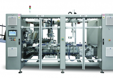 Cama machine op Pack Expo Connects