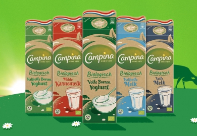 Campina Biologisch zonder plastic dop