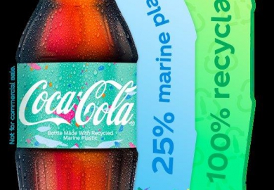 Coca-Cola: Marine bottle