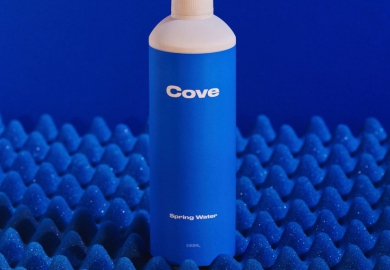 Afbreekbare PHA-waterfles van Cove
