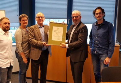 DS Smith Heavy Duty Packaging in Tilburg ontvangt oorkonde "1500 dagen ongevalsvrij zonder verzuim"