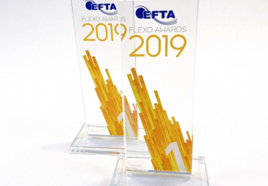Speciaal drukkerij Max. Aarts wint 5 EFTA-Benelux Flexo Awards 2019