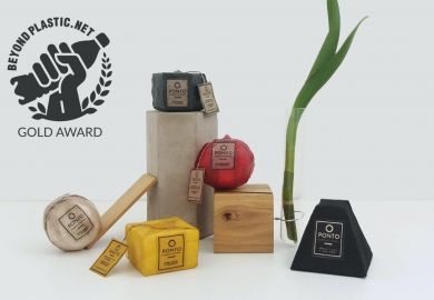 Goud voor Unpack less, Peel more: categorie Categorie Meest praktische impact om het gebruik van kunststoffen te verminderen
