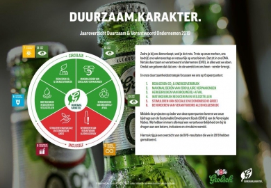 Bierbrouwer Grolsch zet in op zero waste