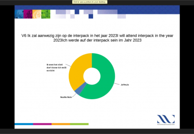 Onderzoek naar deelname aan interpack 2021