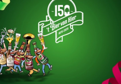 Lindeboom Bierbrouwerij bestaat 150 jaar en viert dit met een feestelijk etiket