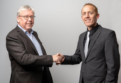 RAJA Benelux: oud-directeur Wido Bourel (l) en Gidi Pluym (r)