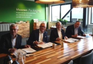 Ondertekening Moonen Packaging