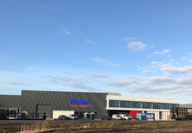 Perfon Packaging: voorzijde nieuwbouw