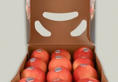 Smart Packaging Solutions en BelOrta ontwikkelen een nieuwe kartonnen XL-verpakking voor Kanzi-appels