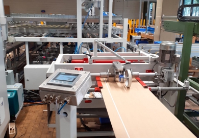 De ABC-machine van Stand-By voor het verpakken van lange producten