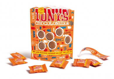 Tony's Chocolonely kiest duurzame Sappi-verpakking voor haar "Tiny Tony's"