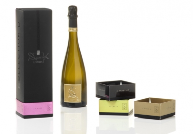 Van Genechten Packaging: Champagne Devaux Cuvée"D"
