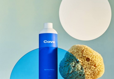 Afbreekbare PHA-waterfles van Cove
