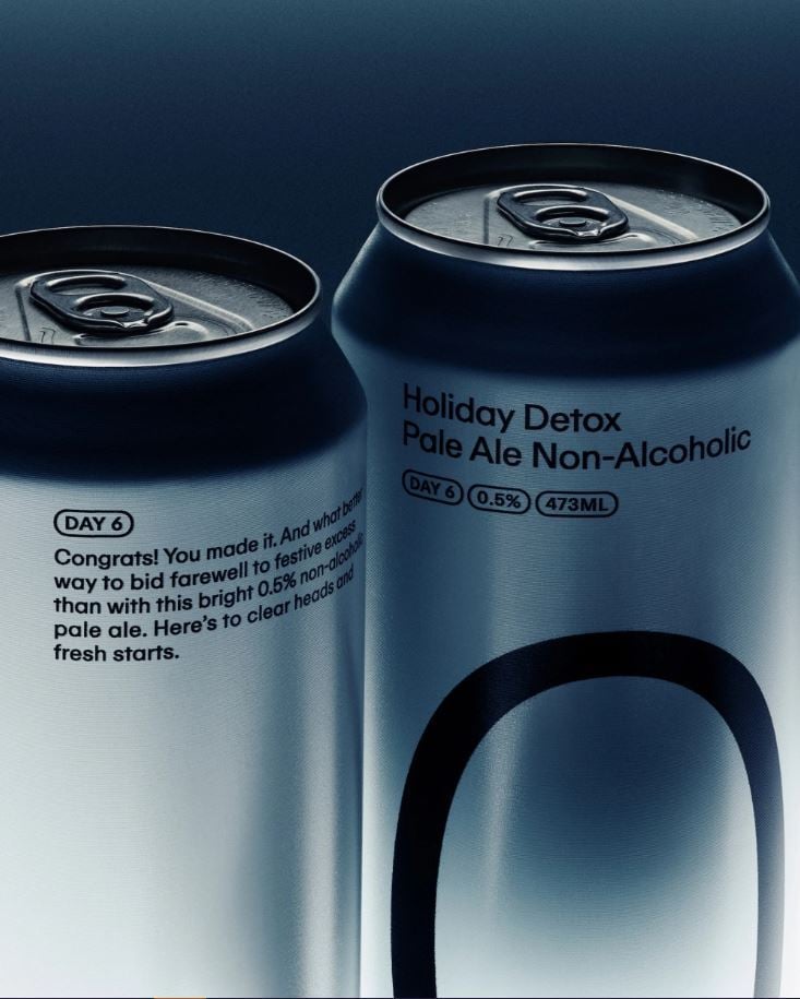 Leo design bier, detail
