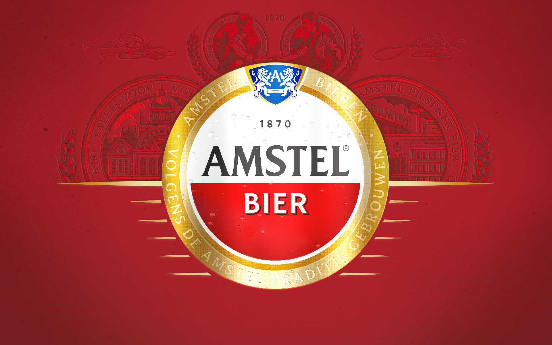 Logo amstel bier