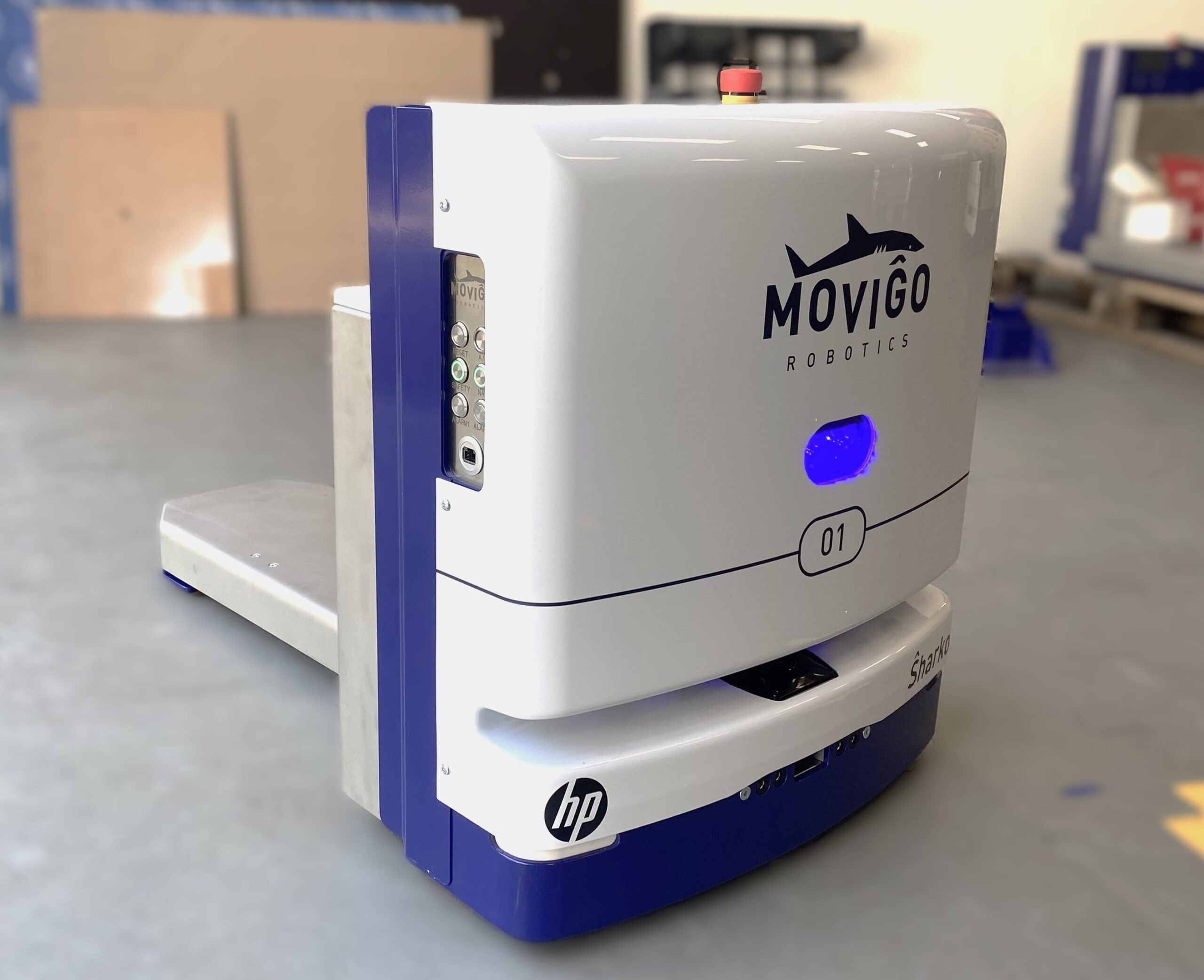 HP en MoviĜo Robotics introduceren autonome mobiele robot