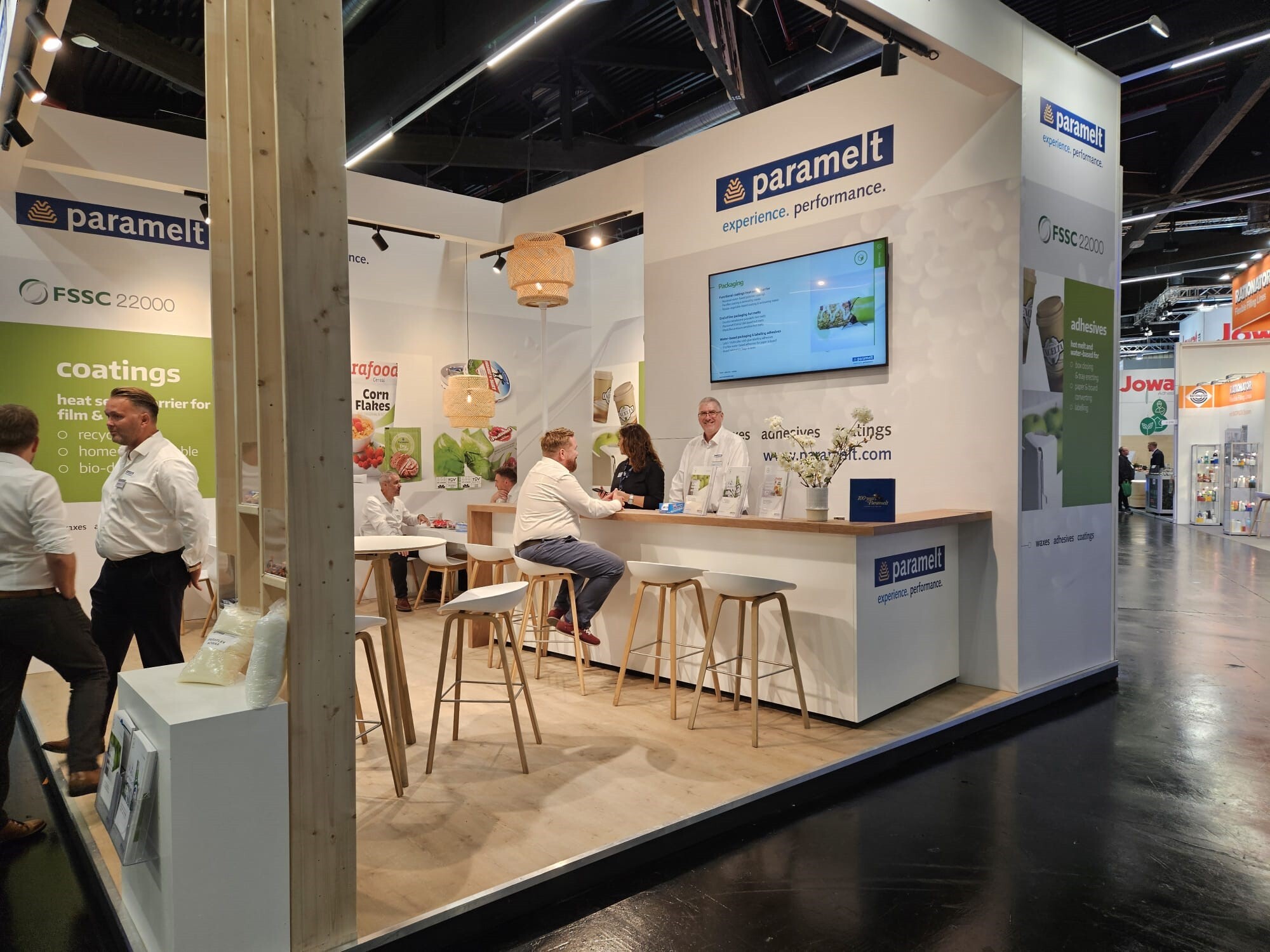 Paramelt Nowax stand