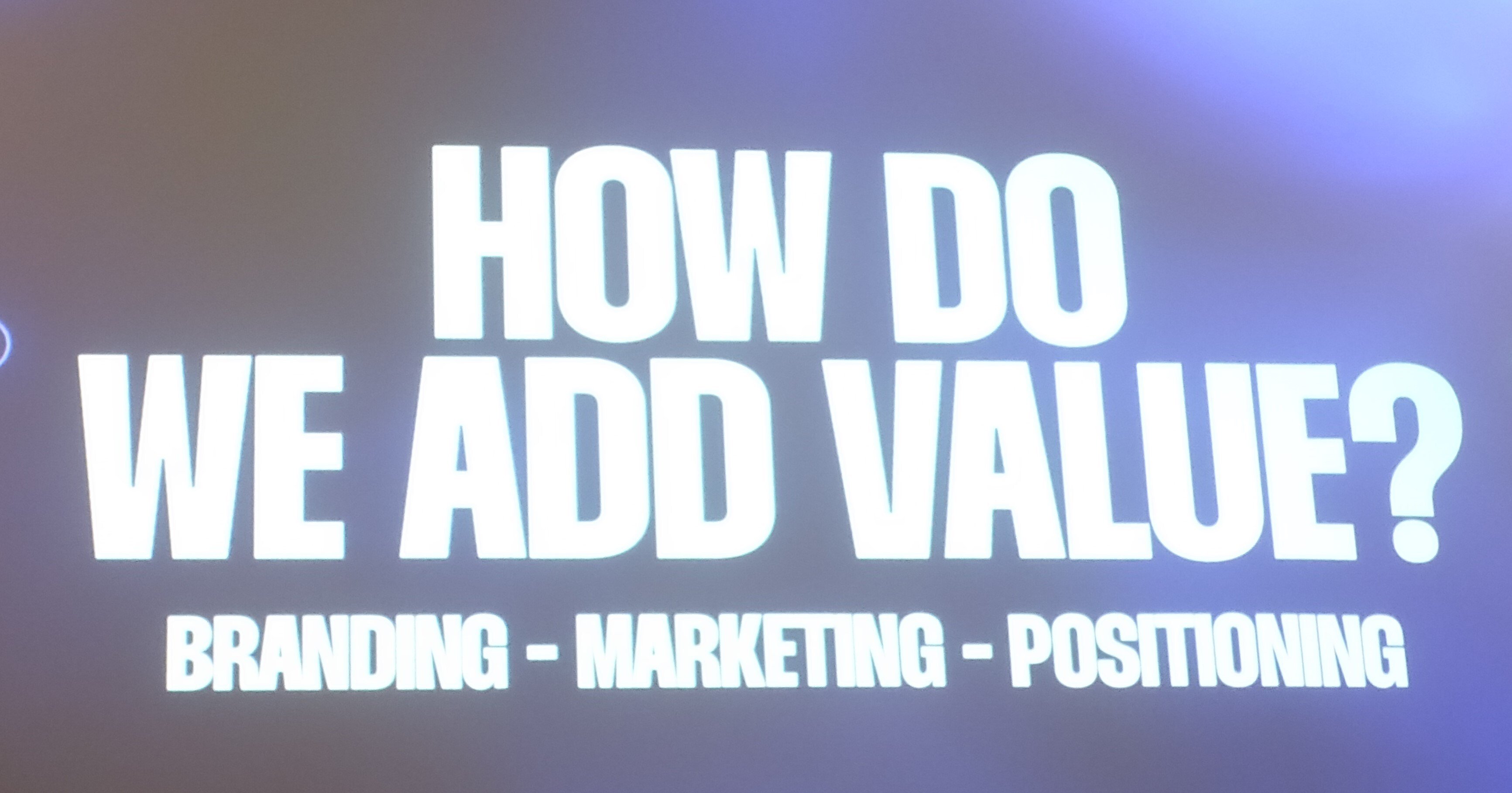 Ron Simpson, How ad value