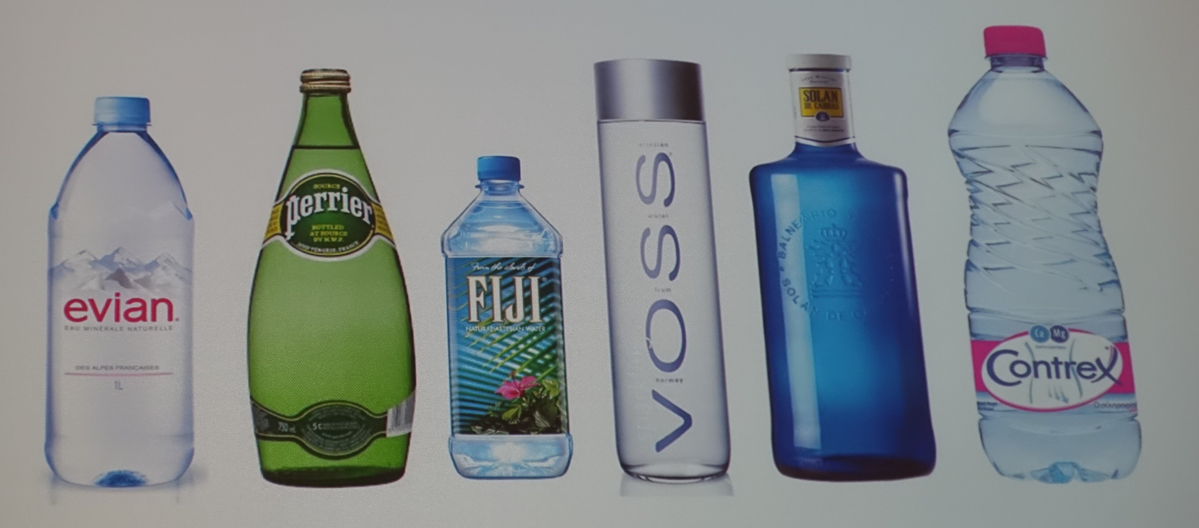 Ron Simpson, water brands