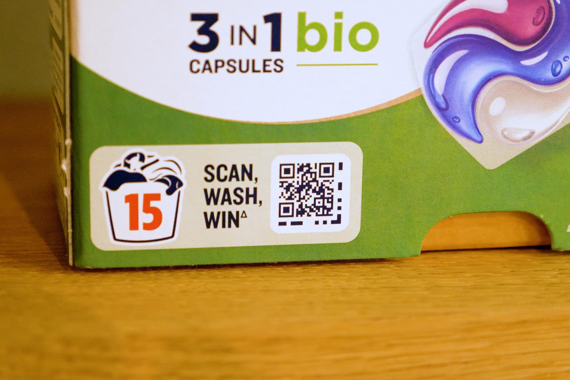 Unilever, Persil-qr-codes2