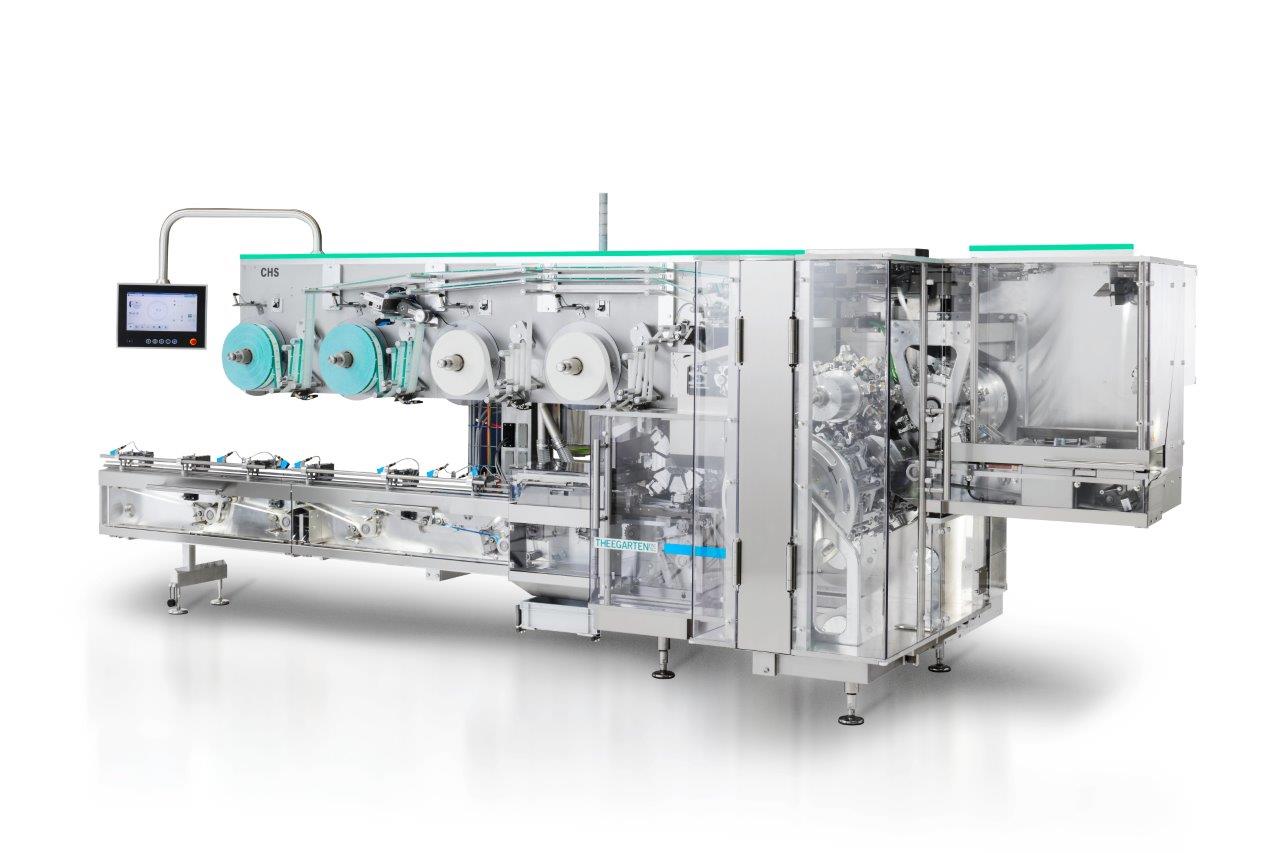 De modulaire high performance verpakkingsmachine CHS is speciaal ontworpen voor het zacht verpakken van chocoladeproducten