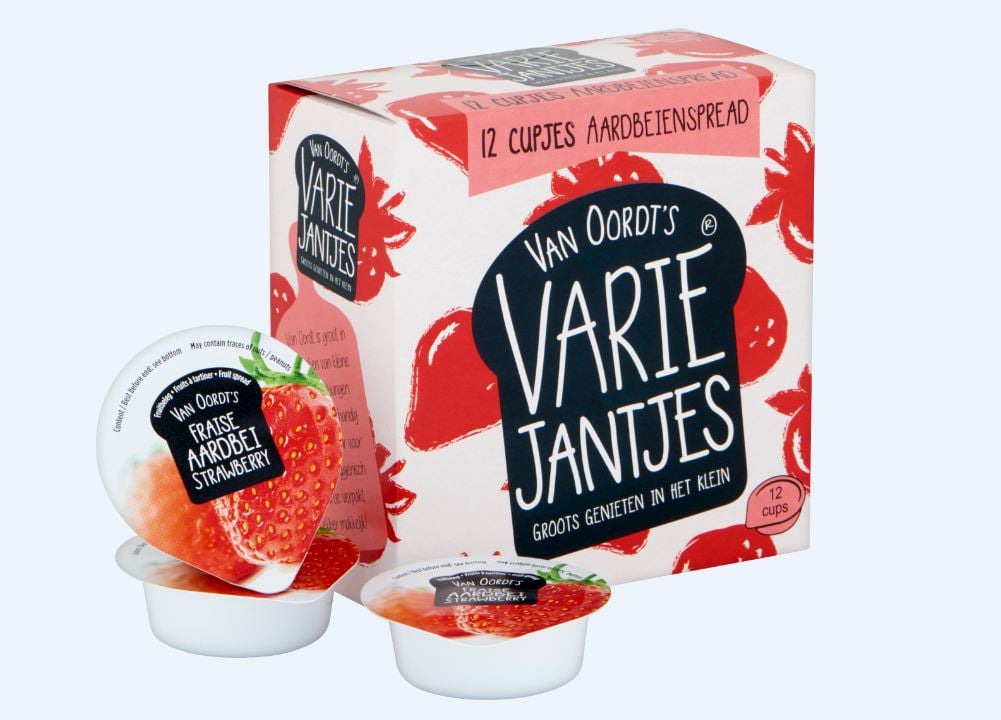 Van Oordt, aardbei cupjes