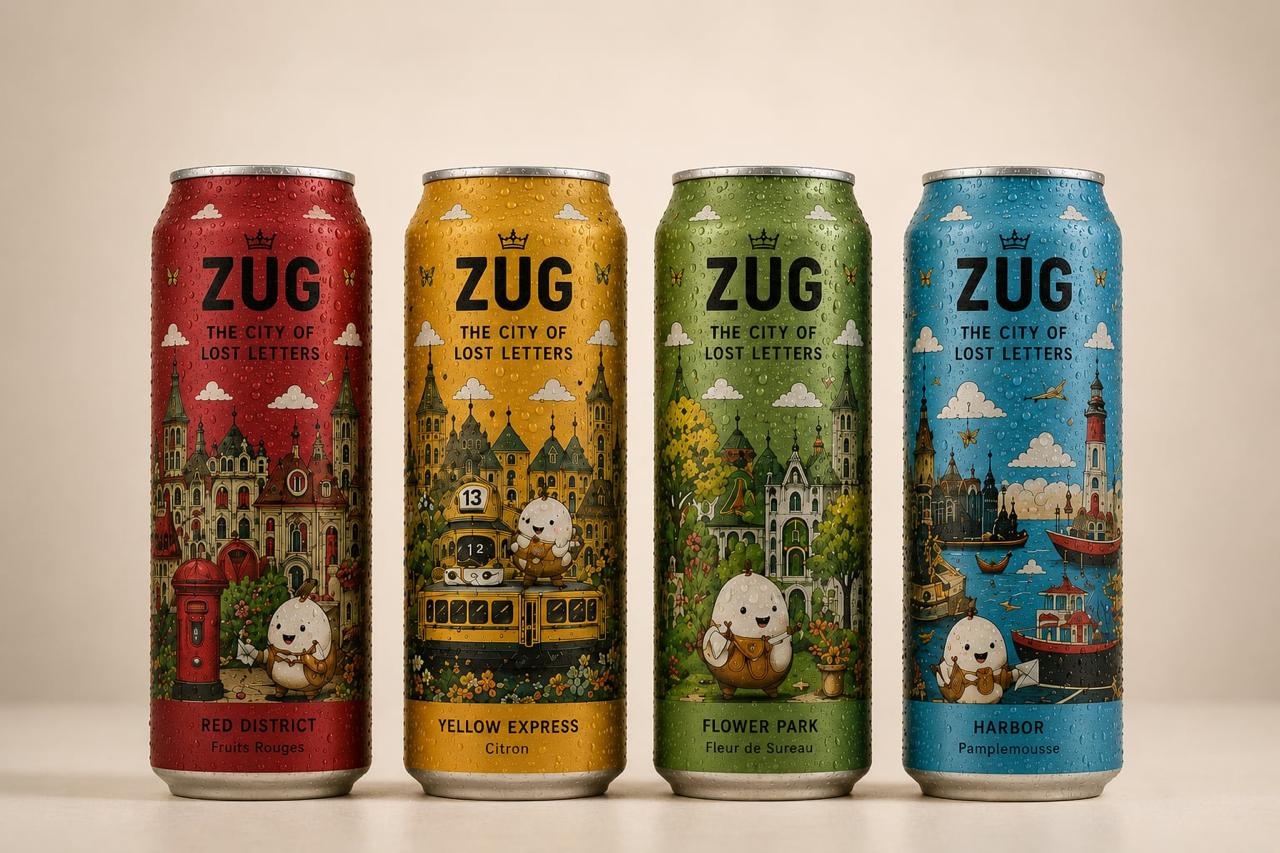 Zug verschillende stadsdelen