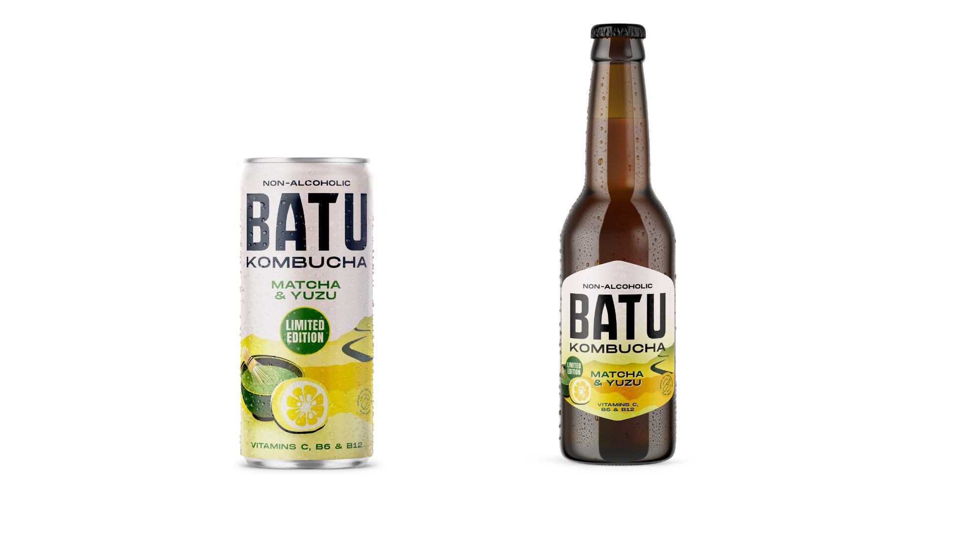 BATU kiest voor opvallend verpakkingsdesign bij introductie Matcha & Yuzu