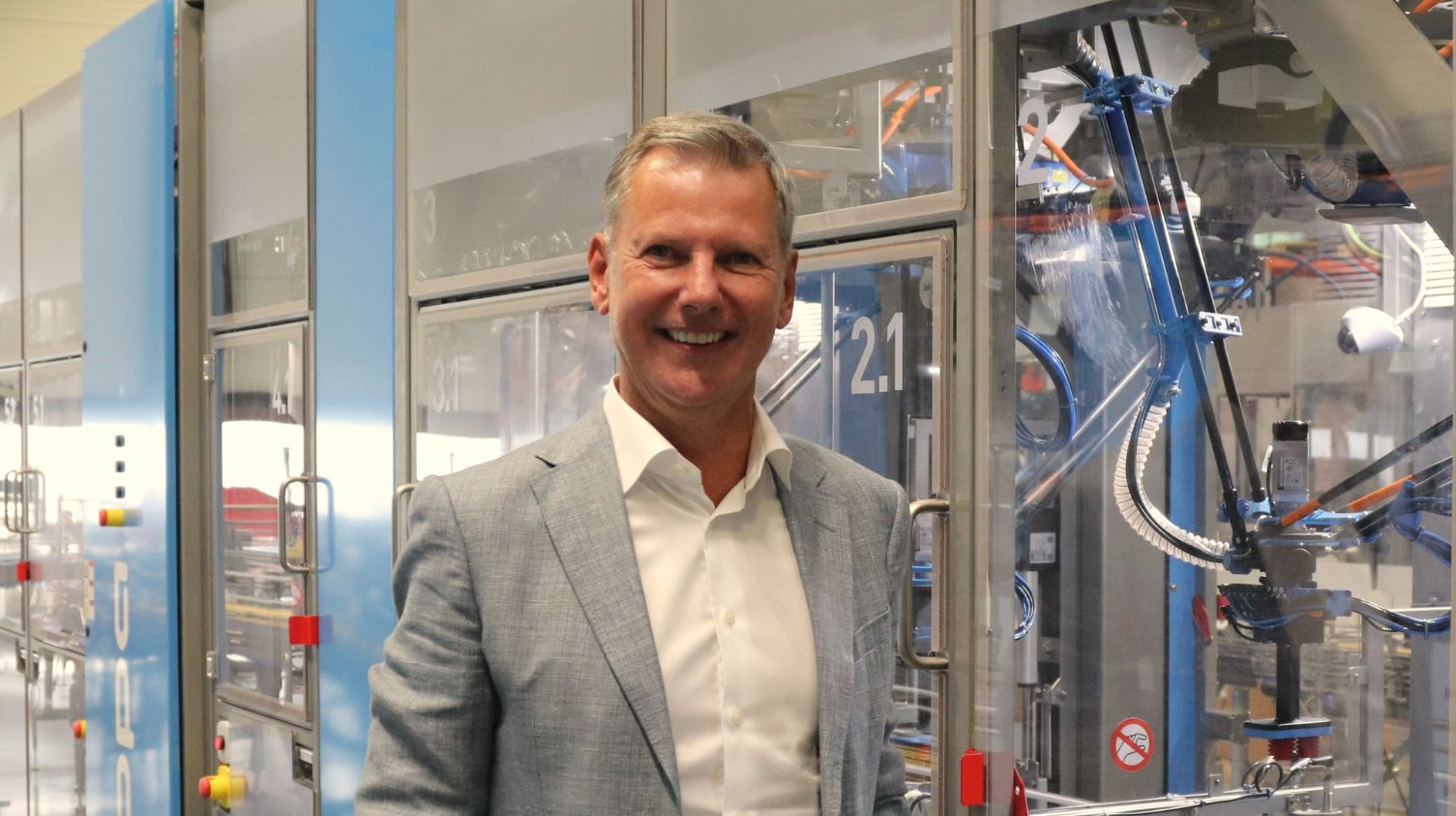 Gijsbert Dezaire, nieuwe CEO van de BluePrint Automation Group. 