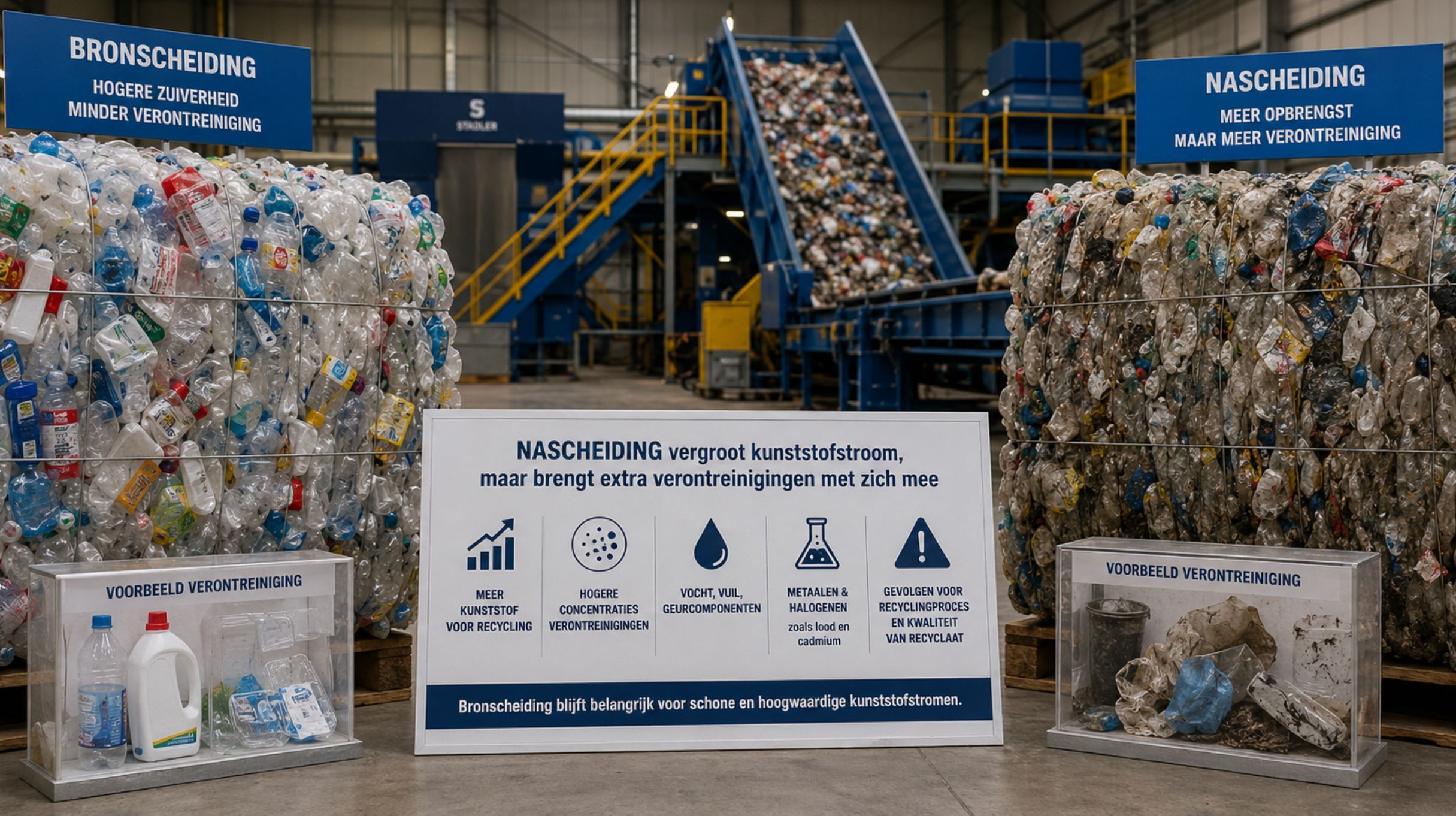 Wetenschappers waarschuwen voor vervuiling in nagescheiden verpakkingsplastic