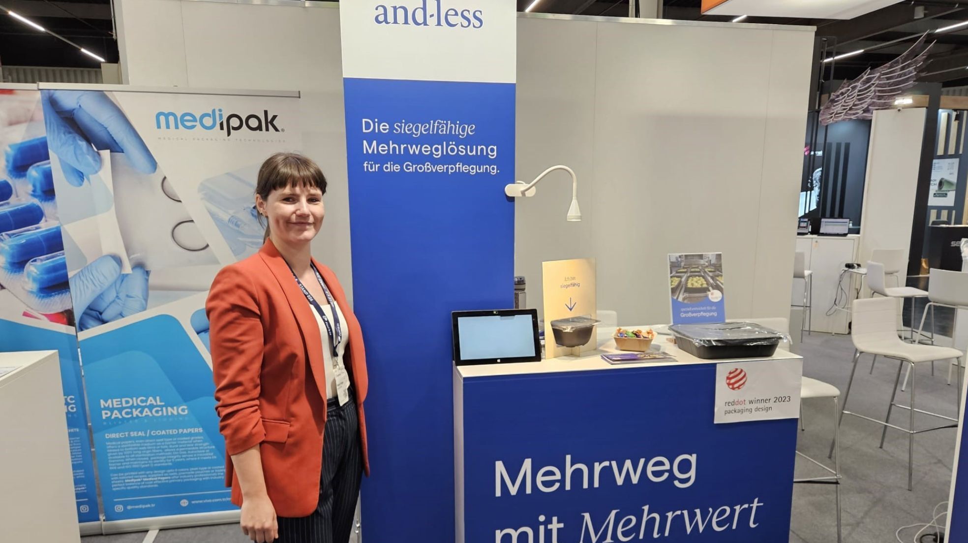 Endless presenteert op Fachpack herbruikbare cateringverpakkingen