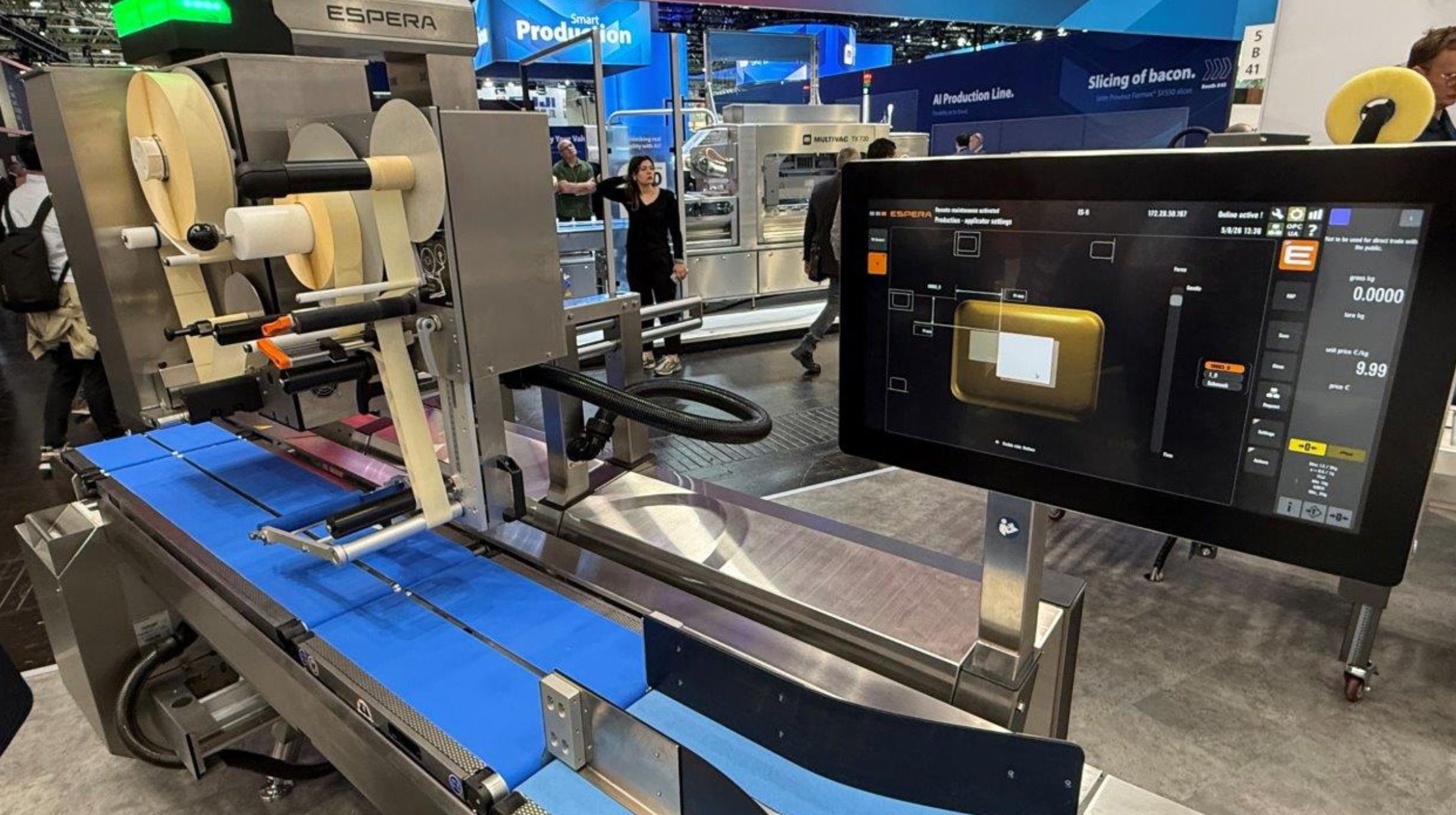 Espera toont nieuwe weeg- en etiketteeroplossingen op de Interpack