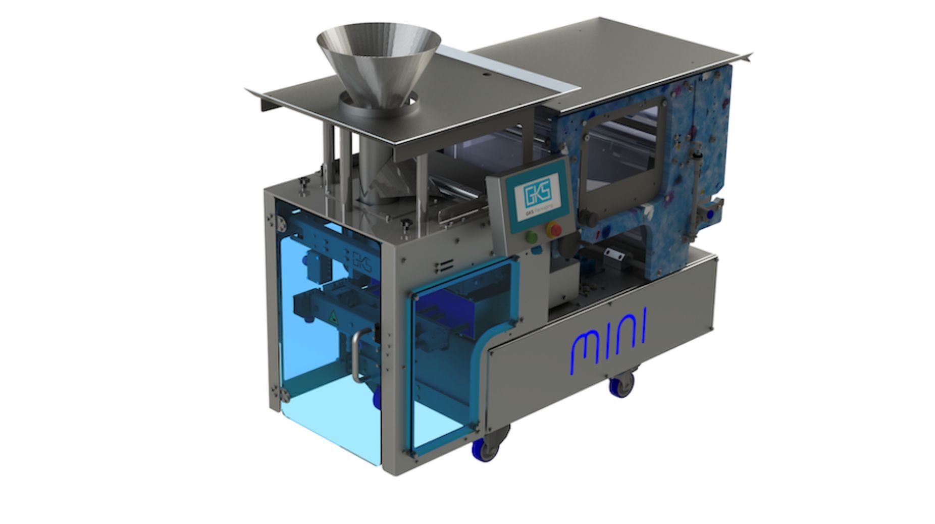 Compacte VFFS-machines van GKS Packaging op Empack