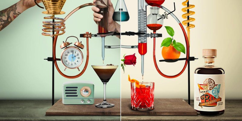 Positivity Branding: ‘Alembiq is een nieuw drankmerk van cocktail klassiekers die in een ambachtelijke stijl worden geproduceerd.’