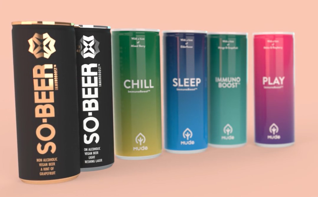 Ardagh Group creëert aluminium blikjes voor drankassortiment van The Naked Collective