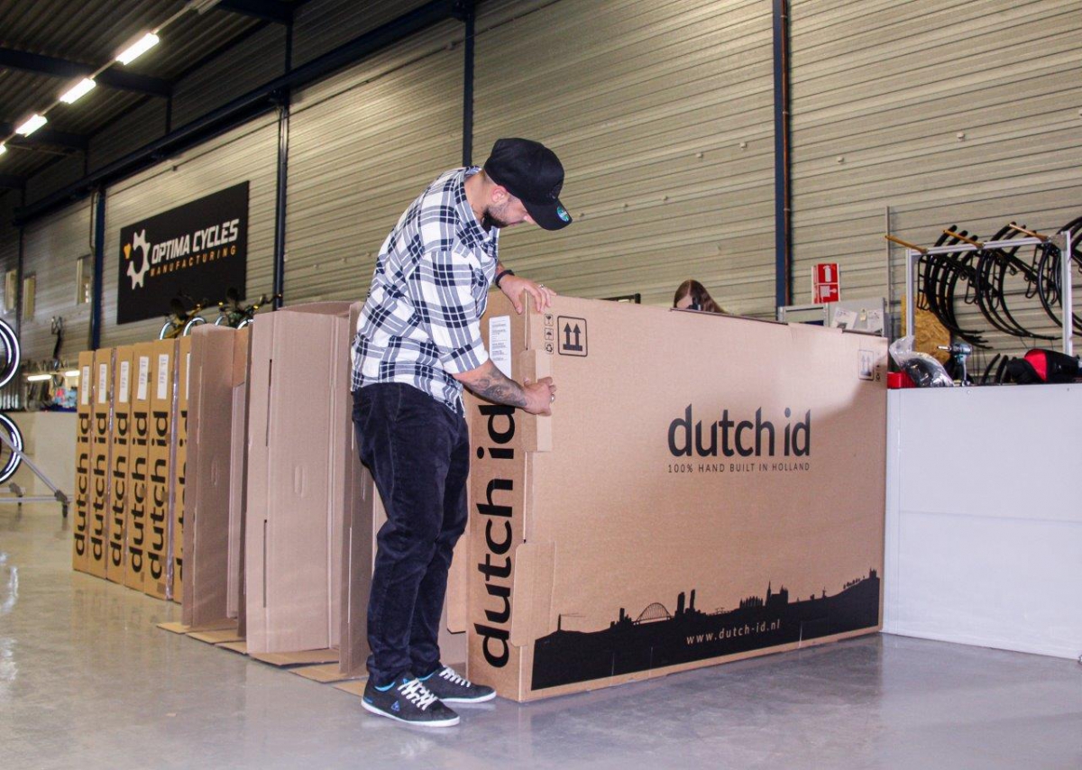 Argos Packaging & Protection heeft de bestaande e-bike verpakking van Dutch ID verbetert